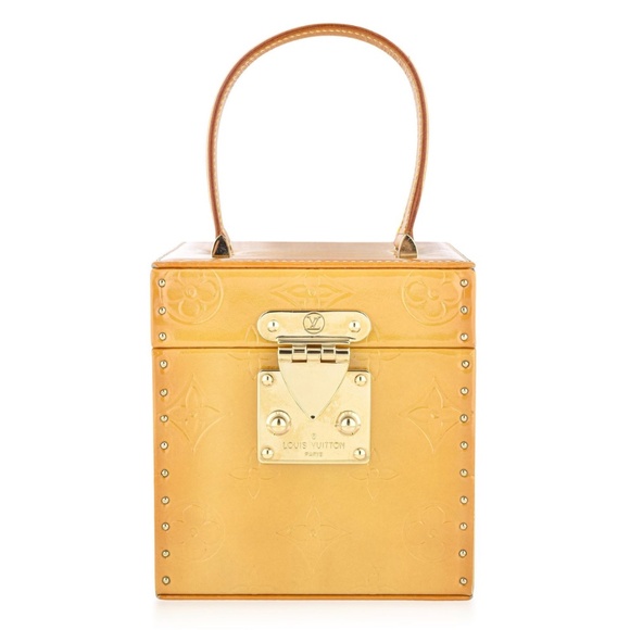 Authentic Louis Vuitton Vernis Bleecker HandBag -Mango color M91002 - Picture 1 of 17